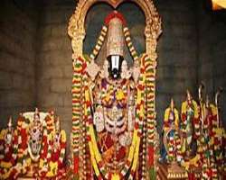 Most of the temple I visited keeps the deity to which the temple is dedicated at the center but it is not so in Tirupati Balaji as the idol is located